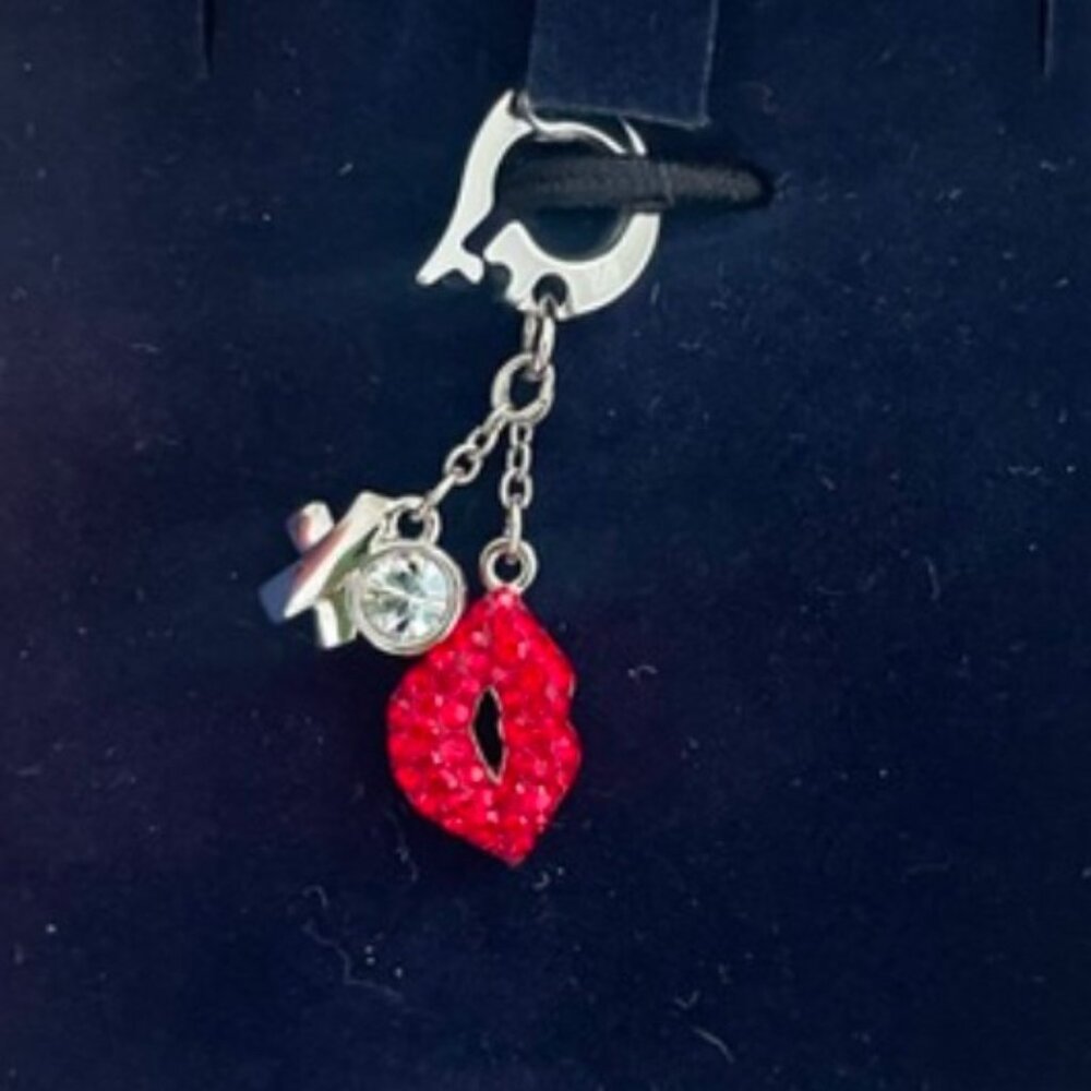 Swarovski XOXO Lip Charm